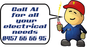 Call Al for all your electrical needs.